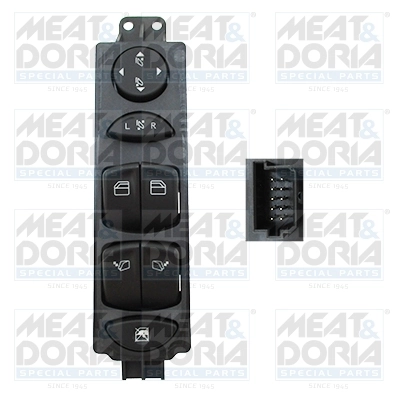 Switch, window regulator